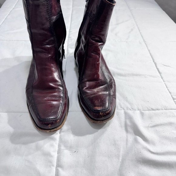 Florsheim Other - Florsheim Men's Dark Burgundy Leather Boots